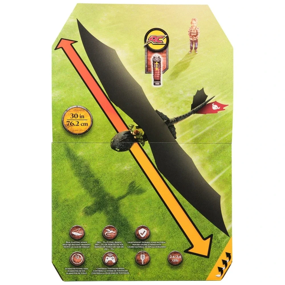 How to Train Your Dragon Real Flying RC Toothless Drone